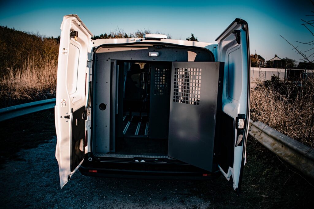 The electric safe-area vehicle in our fleet